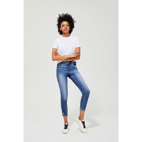 Moodo Ripped jeans with a medium waist Slike
