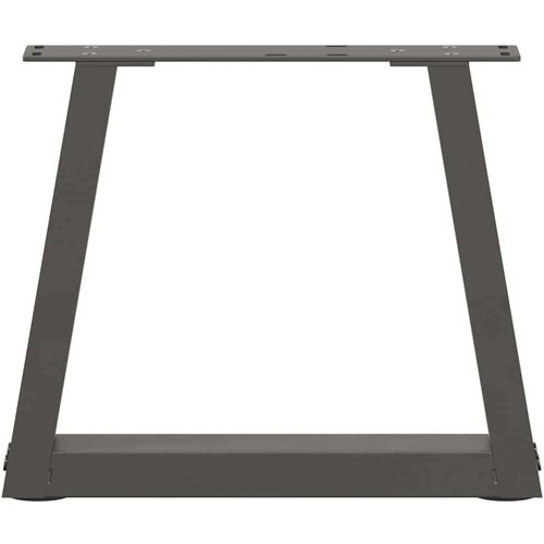  Noge blagovaonskog stola V-oblika 2 kom antracit 40x(30-31 3)cm Slike