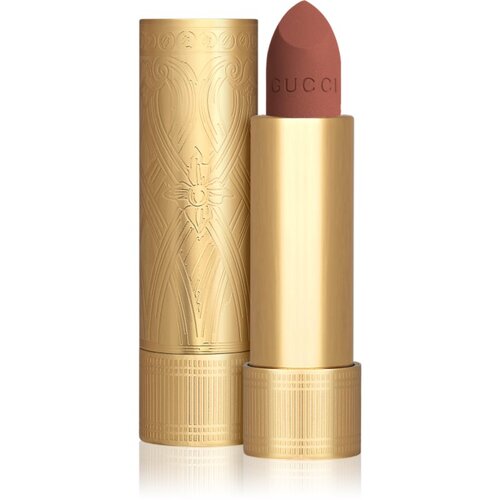 Gucci Beauty Rouge &amp;agrave; L&amp;egrave;vres Matte Lipstick matirajoča &amp;scaron;minka odtenek 122 Eliza Ginger 3.5 g Slike