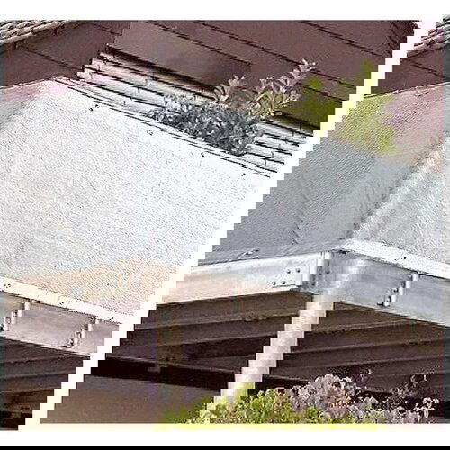 Garden Pleasure Bijeli plastični balkonski paravan 300x90 cm - Slike