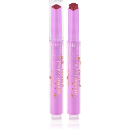 Essence aloha, babes! Kremni sijaj za ustnice v paličici odtenek 01 Sunny Bliss, Flower Kiss 1.6 g Cene