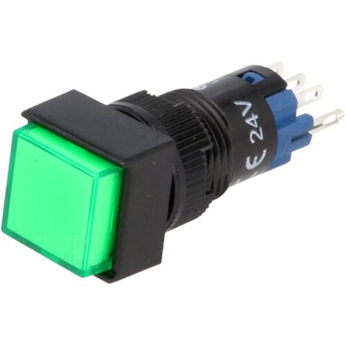 Prekidač 0.5A 250V zeleni Cijene