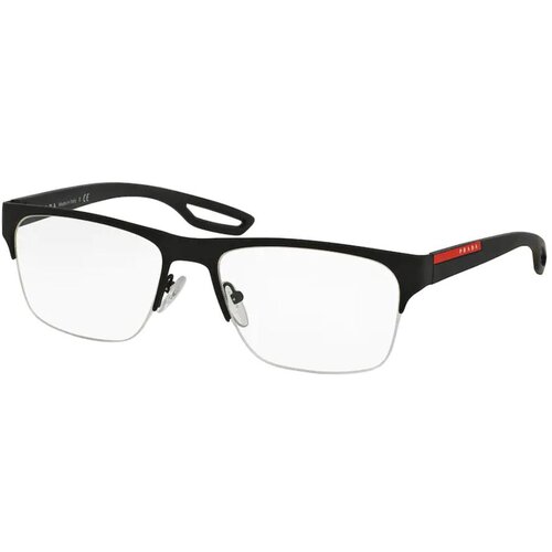Prada Okvir za naočare Linea Rossa 0PS 55FV DG11O156, Mu&scaron;ki, Crni Cene