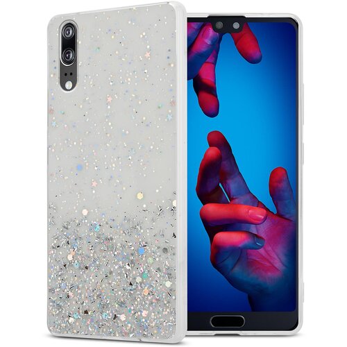 Cadorabo Case, združljiv s Huawei v prozornici z ble&scaron;čicami - za&scaron;čitnim pokrovom, narejen iz fleksibilnega silikona TPU s penečimi ble&scaron;čicami, (20573177) Cene