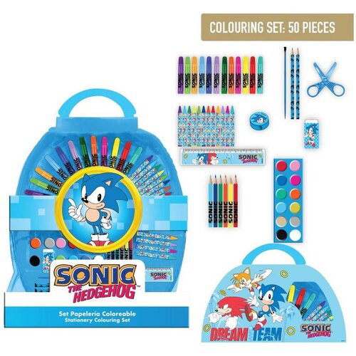 Sonic Set za bojanje the Hedgehog, 50 dijelova Cijene