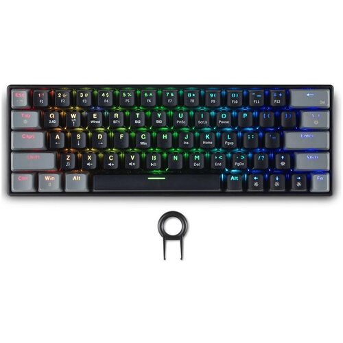 Spartan Gear Tastatura Pegasus 2 RGB Wireless - Black / Grey Cene