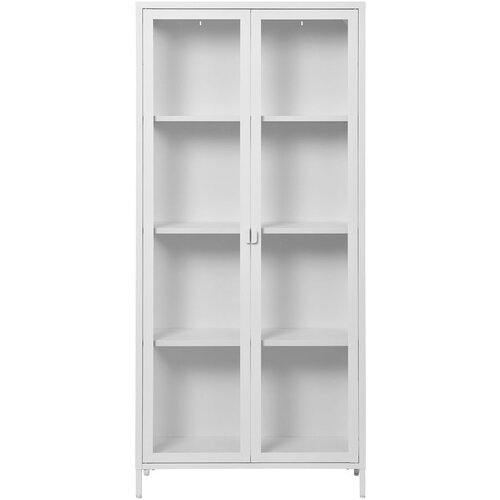 House Nordic Bela kovinska vitrina 80x175 cm Brisbane – Cene