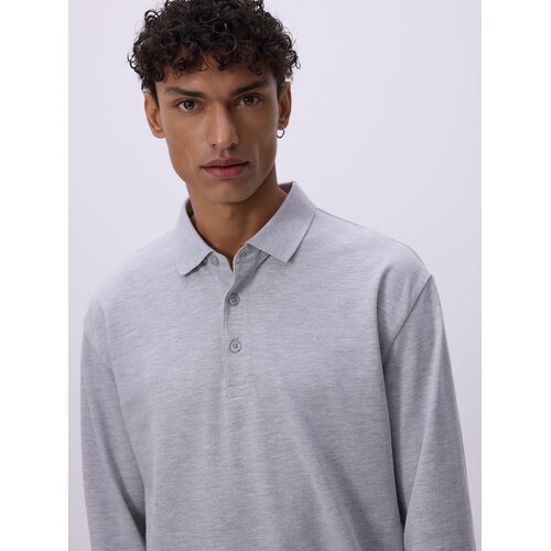 Reserved Polo-majica dugih rukava - svijetlo siva Cijene