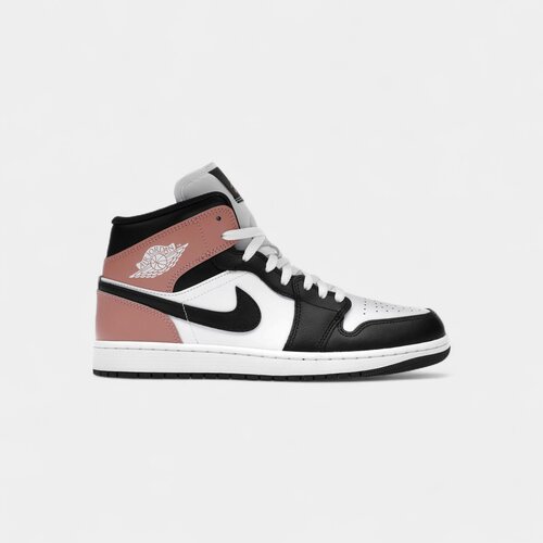Nike Visoke superge Jordan 1 Mid White Rust Pink Black Rožnata Cene
