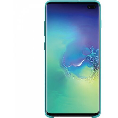 Samsung original silikonski ovitek EF-PG975TGE za Galaxy S10 Plus G975 - zelen Slike