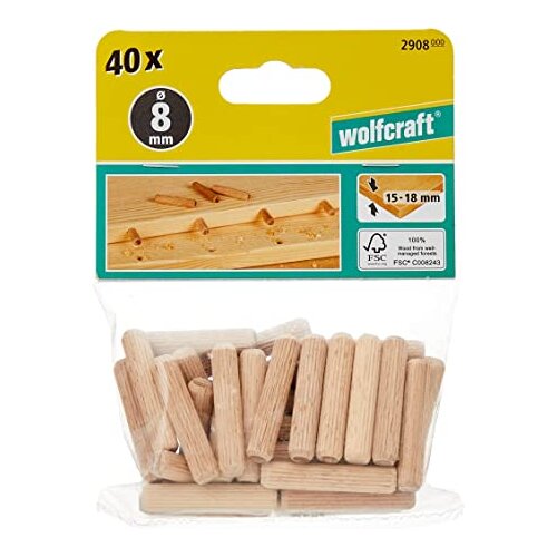 Wolfcraft Tiple f 8 x 40 mm, 40 kom Cene