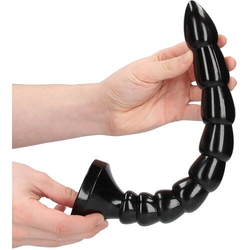 Ouch! Stacked Anal Snake Black 30cm Cene