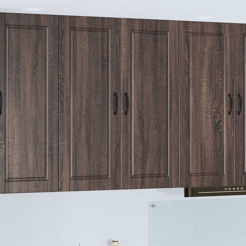  Ormar za Zid Smeđi hrast 80 x 31 x 100 cm Konstruirano drvo Cijene