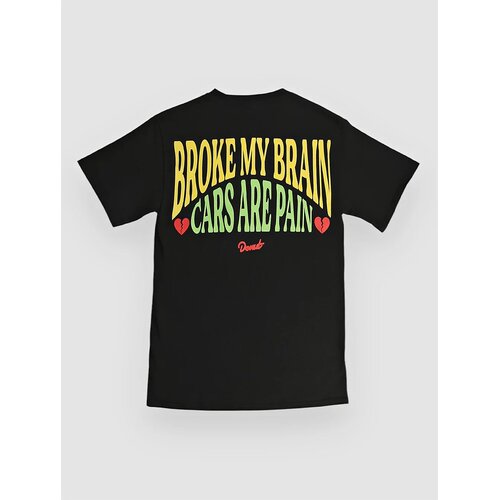 Donut Broke My Brain T-shirt black Slike