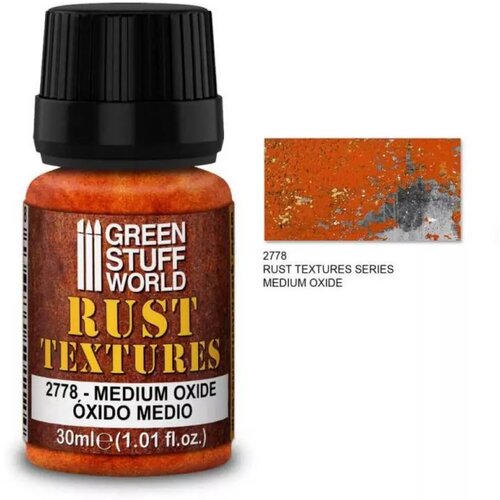 Green Stuff World Acrylic Rust Texture - MEDIUM OXIDE RUST 30ml Cene