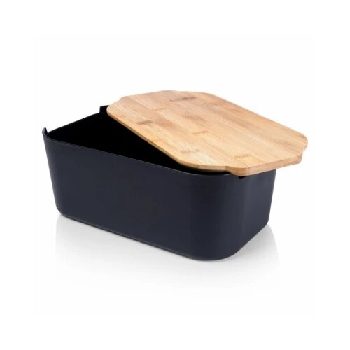 Vilde 259301 - kutija za hleb 33 x 18,5 x 12 cm - crna Cene