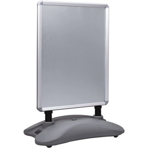  Stalak za plakate A1 s vodenom bazom sivi od aluminijske legure Cijene