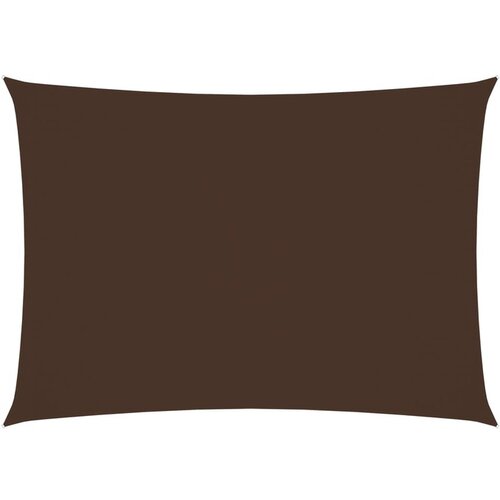 VidaXL Jedro protiv sunca od tkanine Oxford pravokutno 2 5x4 5 m smeđe Slike
