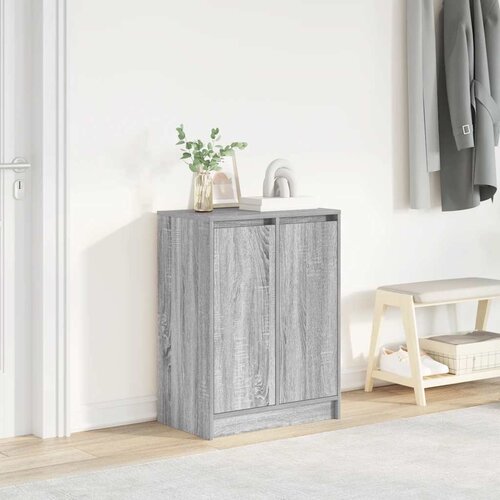 vidaXL Ormarić za cipele boja hrasta 57x34x76 cm konstruirano drvo Cijene