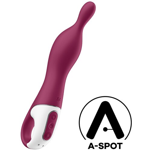 Satisfyer Vibrator A-mazing 1 rdeč Cene