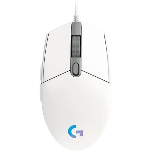 Logitech Gaming mi&scaron;ka G203 Lightsync, žična, bela Cene