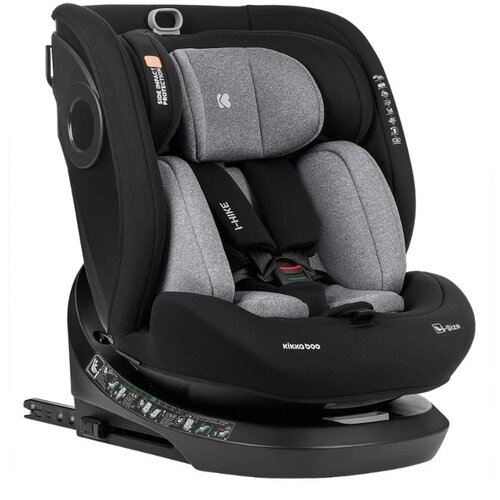 Kikka Boo Hike autosedište i-Size Light Grey 40-150cm, Isofix Cene