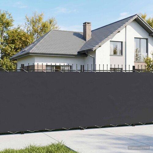  Zaslon za privatnost na balkonu 1 8 x 15 m - Crna 1 8 x 15 m Slike