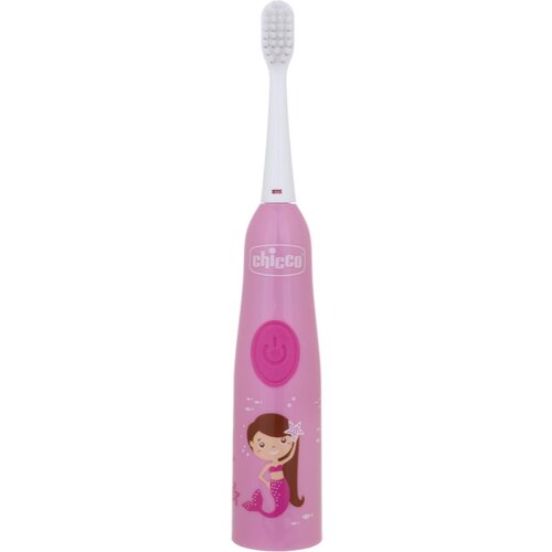 Chicco Electric Toothbrush električna četkica za zube za djecu Girl 3 y+ 1 kom Slike