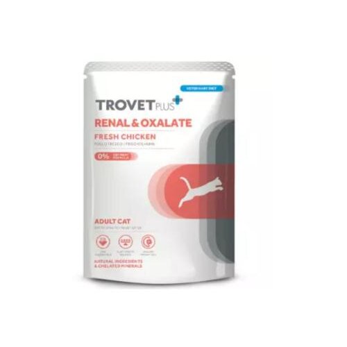 Trovet Plus renal &amp;amp; oxalate cat 12x85g Slike