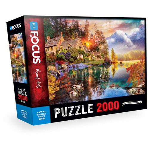  Puzzle 2000 pcs mountain houses bf342 ( 108/23425 ) Cene