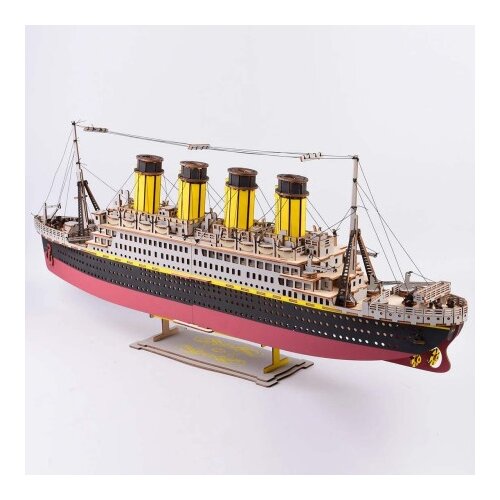 Čarolijashop 3d drvena slagalica - TITANIK ( 677) Slike