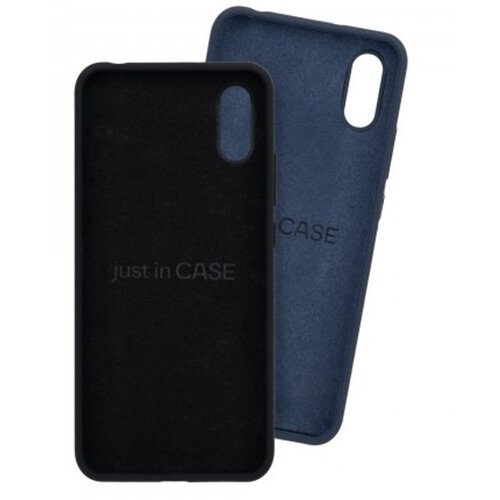 Just In Case Set dve maske za telefon Redmi 9A plave Slike
