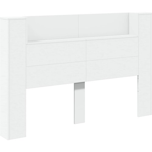  Uzglavlje Bijelo 160 x 16,5 x 103,5 cm Konstruirano drvo Slike