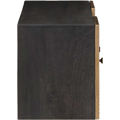  ormar s policom s pohranom s vratima Mjed 105 x 30 x 35 cm Slike