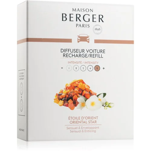 Maison Berger Paris Car Oriental Star dišava za avto nadomestno polnilo 2 x 17 g