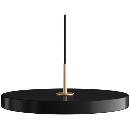 UMAGE Crna LED viseća svjetiljka s mogućnosti zatamnjivanja s metalnim sjenilom &amp;oslash; 43 cm Asteria Plus Medium &amp;ndash; Slike
