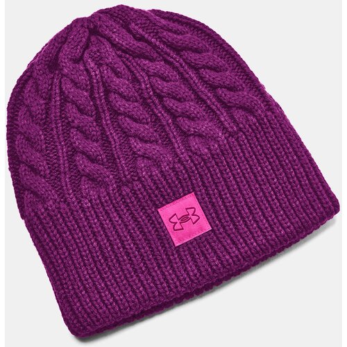 Under Armour Halftime Cable Knit Beanie - PPL - Women Cene