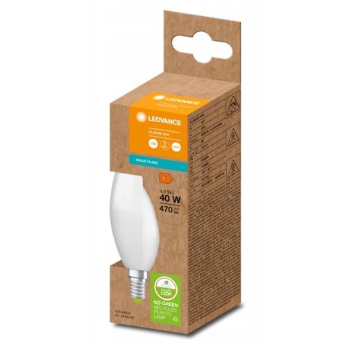 Ledvance led sijalica od reciklirane plastike B40 E14/4,9W/230V 4000K Slike