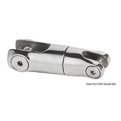 Osculati Swivelling connection Stainless Steel AISI316 10 - 12 mm Slike