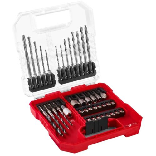 Einhell L-Case 40 kom Set imp.bit, burgija+ S2-E6.3-1/4&amp;quot;, burgije + nas.ključ Slike