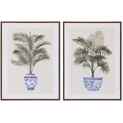  Platno Home ESPRIT polistiren Platno 60 x 4 x 80 cm Slike