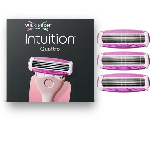 Wilkinson Sword Intuition Quattro nadomestne glave 3 kos Slike