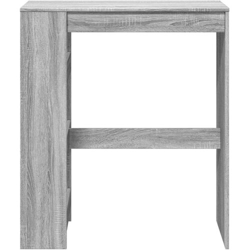VidaXL Barski stol s držačima boja hrasta 90x40x103,5 cm drveni Slike
