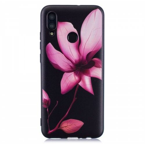 Nillkin Silikonski ovitek z orhidejo za Samsung Galaxy A50 A505 - črn Cene