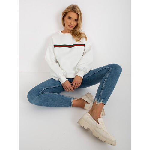 ex moda Sweatshirt-EM-BL-760.01-ecru Slike