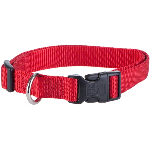 Hunter pseća ogrlica Ecco Sport Vario Basic - crvena - Veličina S: 30 - 45 cm opseg vrata, 15 mm širina