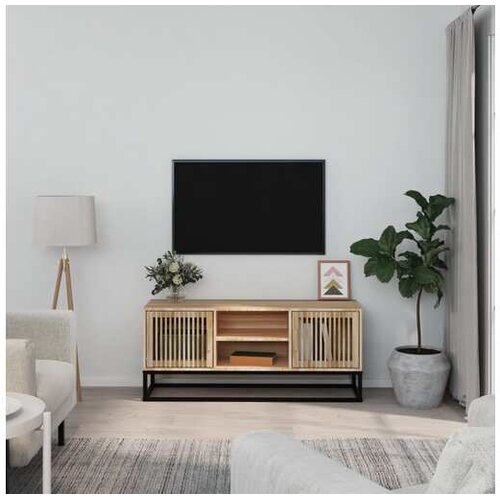  TV ormarić 105x30x45 cm od konstruiranog drva i željeza Cijene