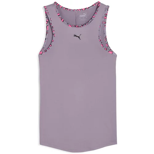 Puma Športni top 'HYPERNATURAL' majnica / neonsko roza / črna
