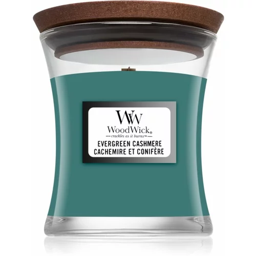 WoodWick Evergreen Cashmere mirisna svijeća 85 g