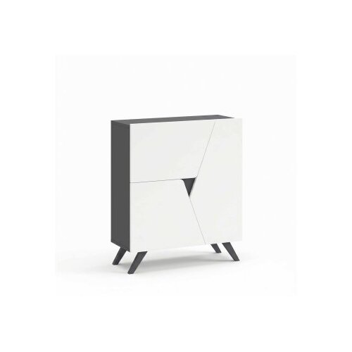 Hanah home Cipelarnik Venice White Anthracite Slike